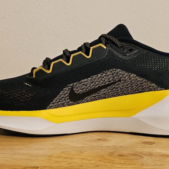 Size 12 Nike Air Zoom Pegasus 41 NFL Pittsburgh Steelers Black Mens FZ5097-001 - Picture 10 of 16